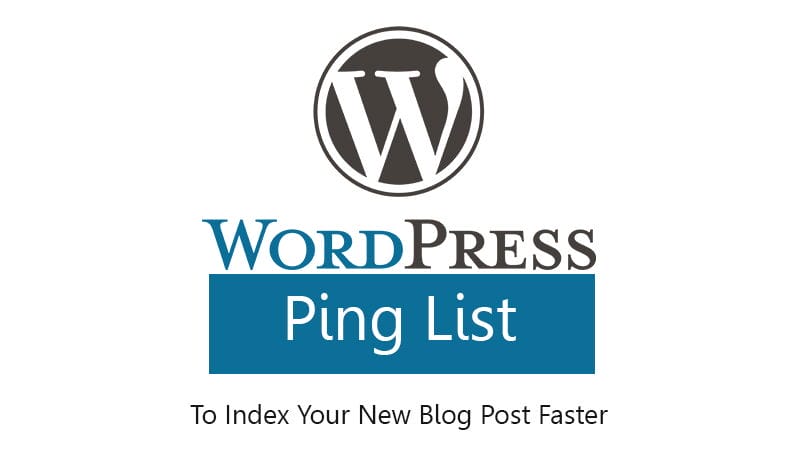 WordPress Ping List