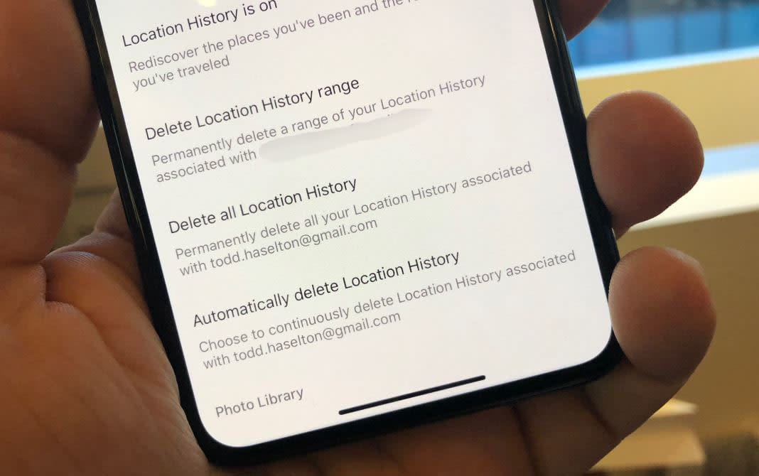CNBC Tech: Delete Google Maps History